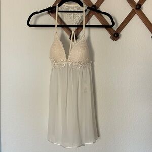 Linea Donatella Cream Lace Chemise